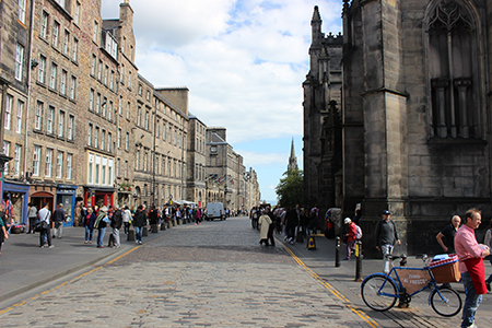 Edinburgh Scotland City Center