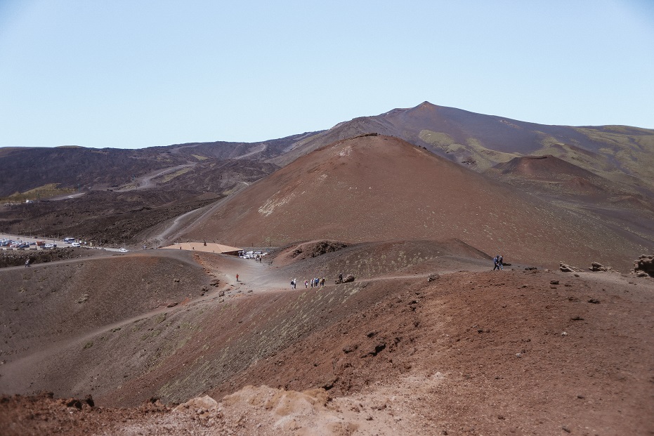 Volcanic lanscape. Etna, 2500 meters