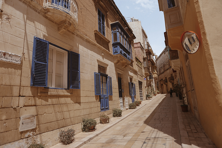 Birgu streets, Malta