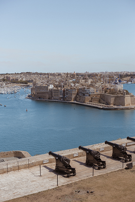 panoramic view of the Grand Harbour, Malta