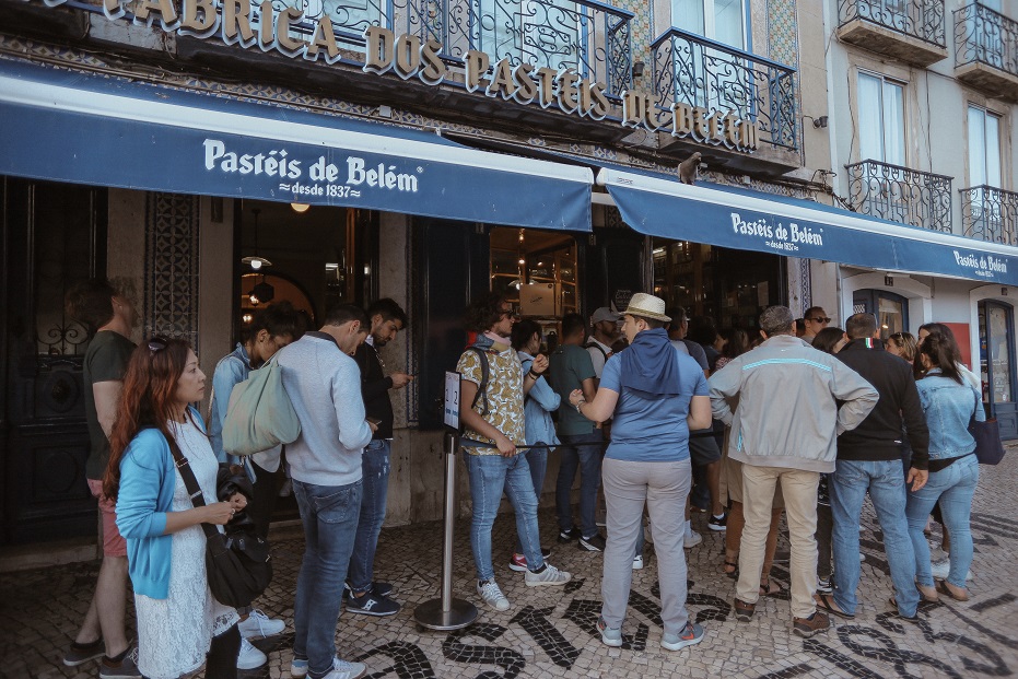 World known Pasteis de Belem