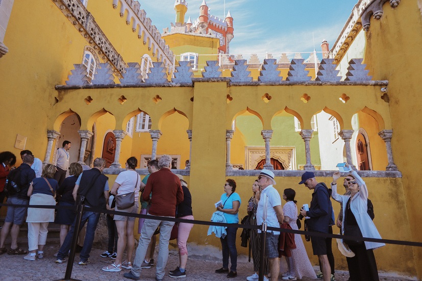 Pena Palace in Sintra city