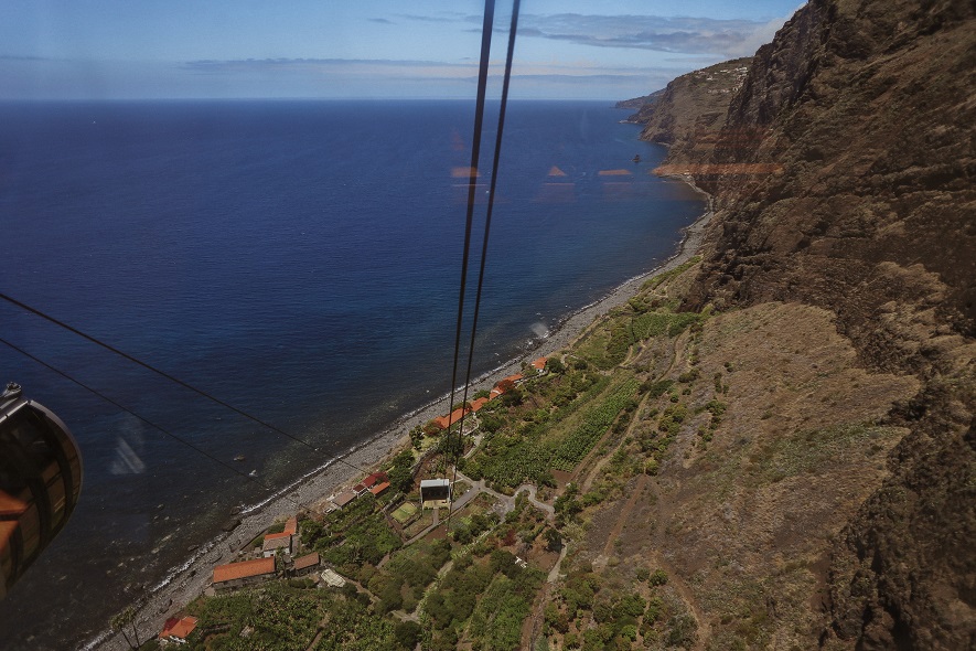 Can you see Faja Dos Padres Beach?