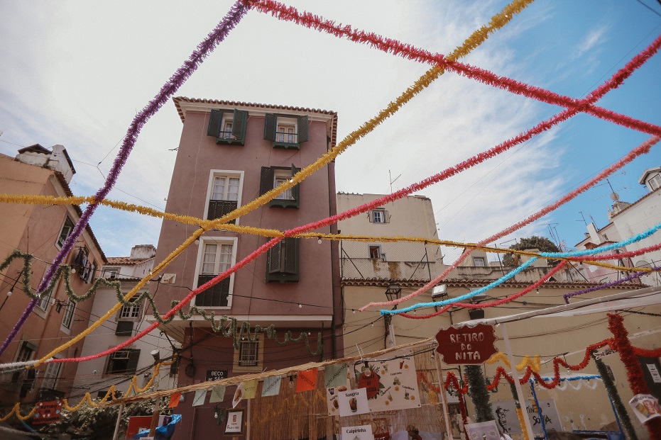 Old city area Alfama