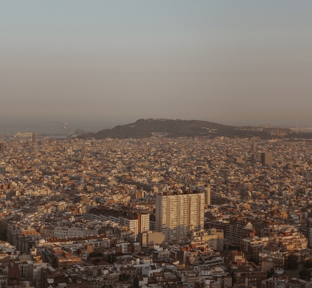 City view from El Karmel Bunker