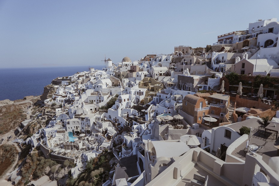 Oia city view